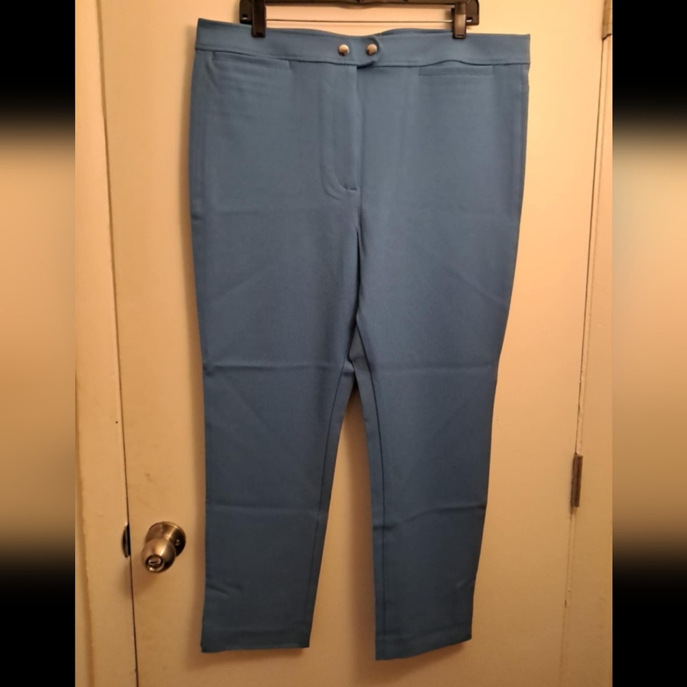 Women's blue Ann Taylor High Rise pants size 16.